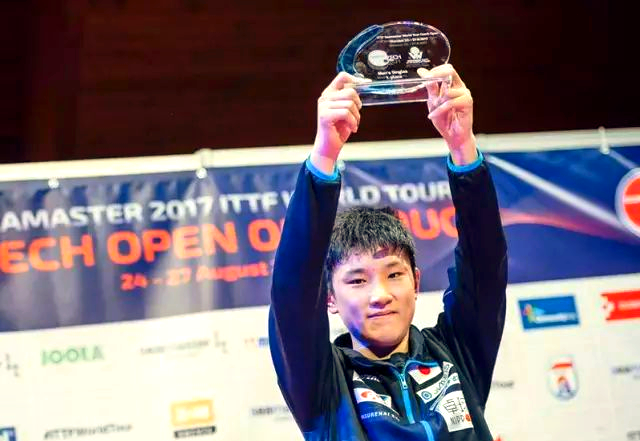 日本队完胜奥地利队，张本智和刷新纪录